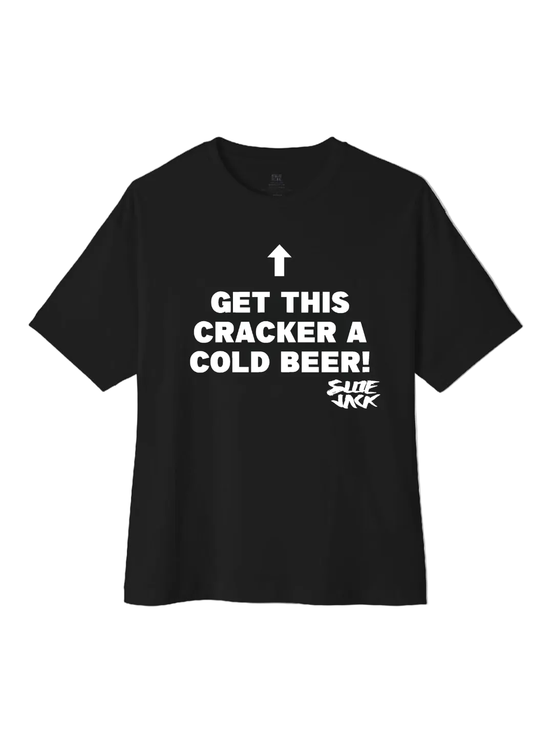 "GET THIS CRACKER A BEER" UNISEX TEE