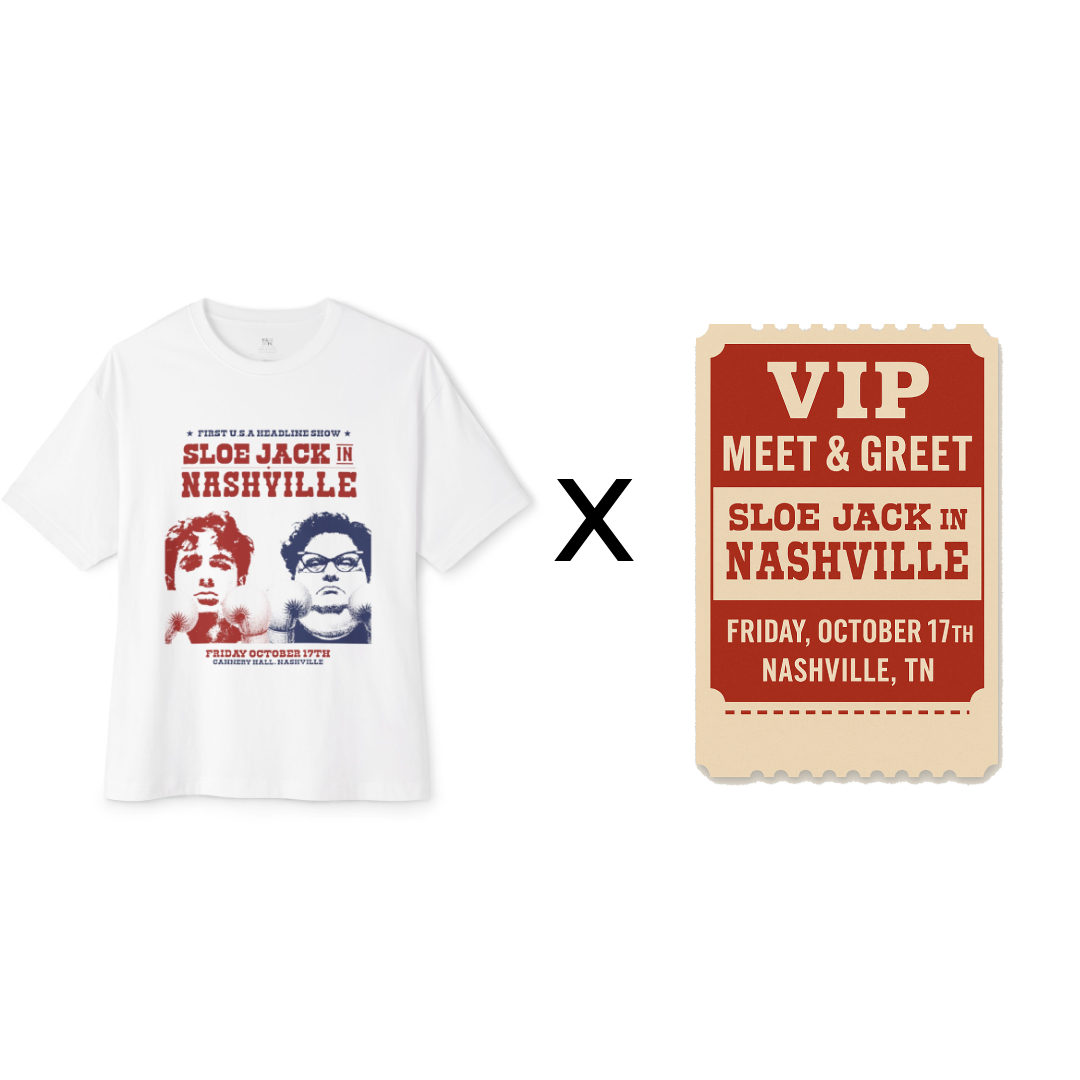 Nashville show: VIP Meet + Greet & Exclusive T-Shirt Bundle